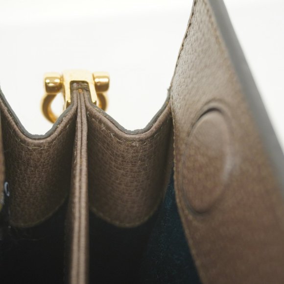 GUCCI Brown Leather Shoulder Bag - Picture 9 of 12